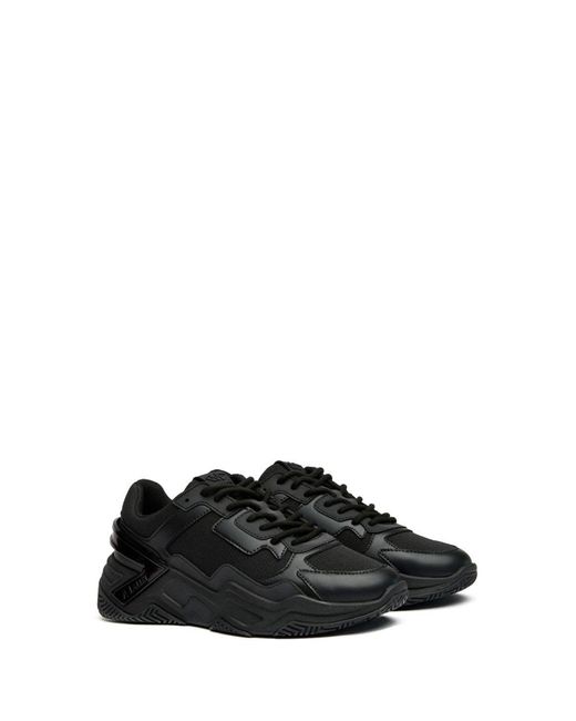Mallet Black Union Trainers for men