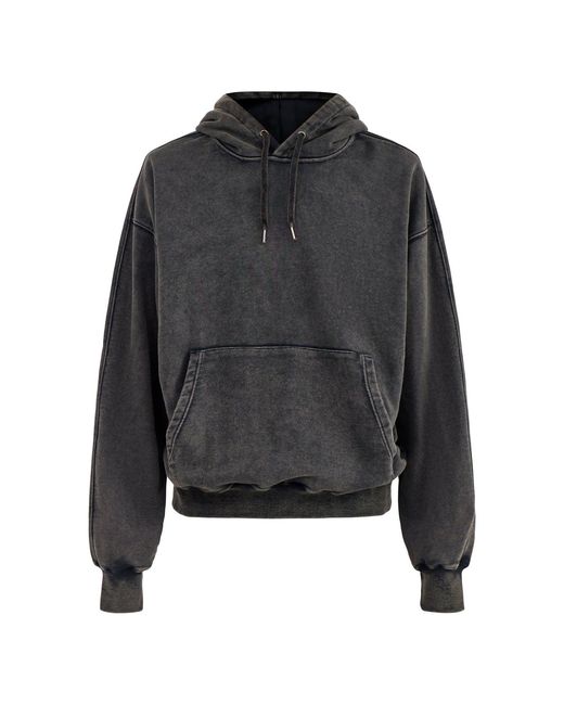 FRIZMWORKS Black Vintage Dyeing Pullover Hoodie Multi for men