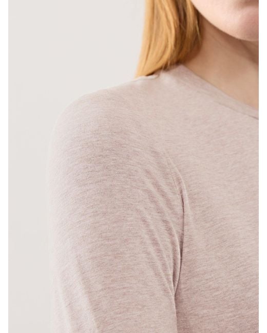 Varley Natural Edna Long Sleeve Fitted Tee