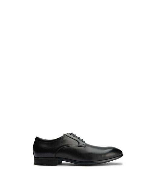 Sole Ldn White Wide Fit Derby Shoes for men
