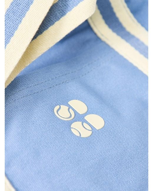Sweaty Betty Blue Canvas Tote Bag