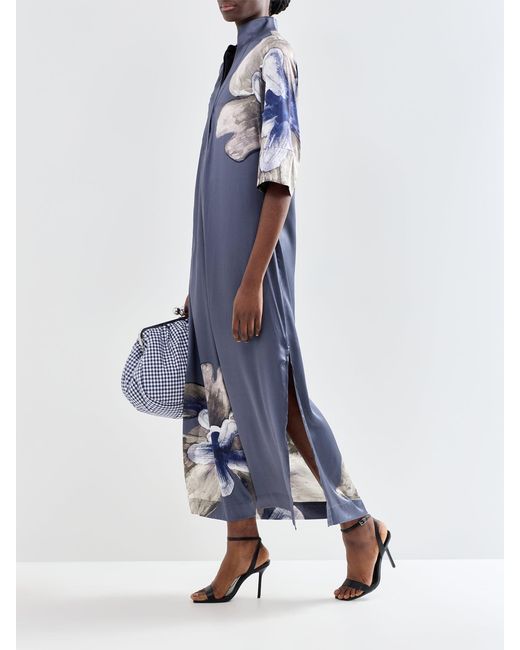 Dea Kudibal Blue Helga Kimono Dress