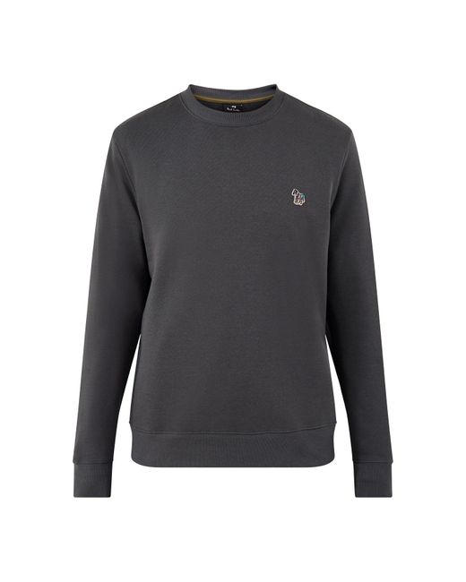 Paul Smith Gray Zebra Logo Sweatshirt for men