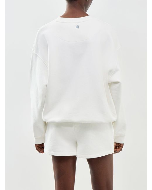 4th & Reckless White Leon Sweatshirt