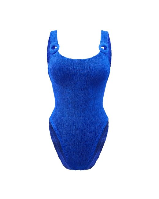 Domino Swim Royal Blue Covered Hoops