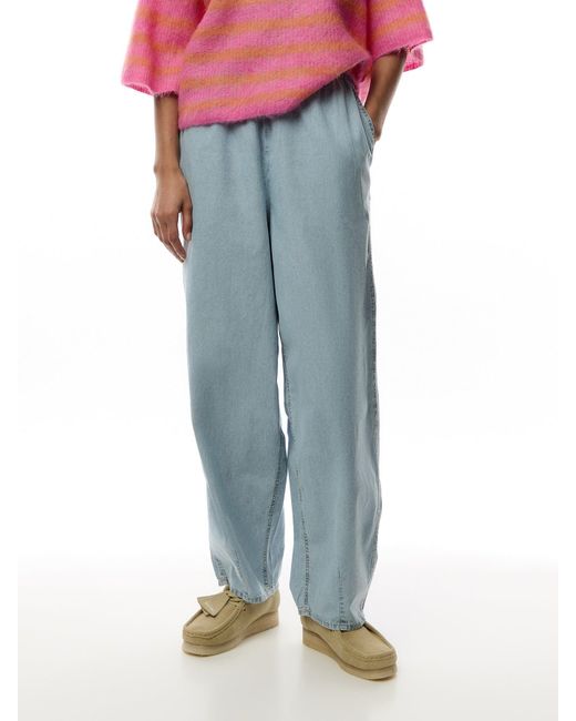 American Vintage Blue Paybou Trousers