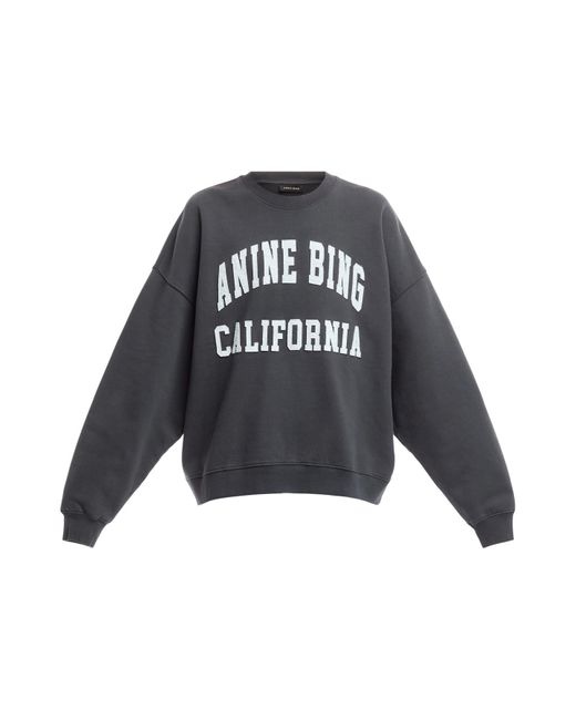 Anine Bing Black Women's Miles Sweatshirt