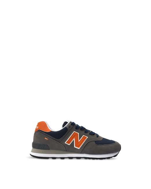 New Balance White 574 Trainers for men