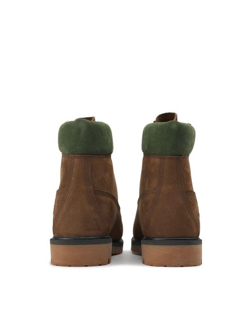 Timberland Brown 6' Premium Boots for men