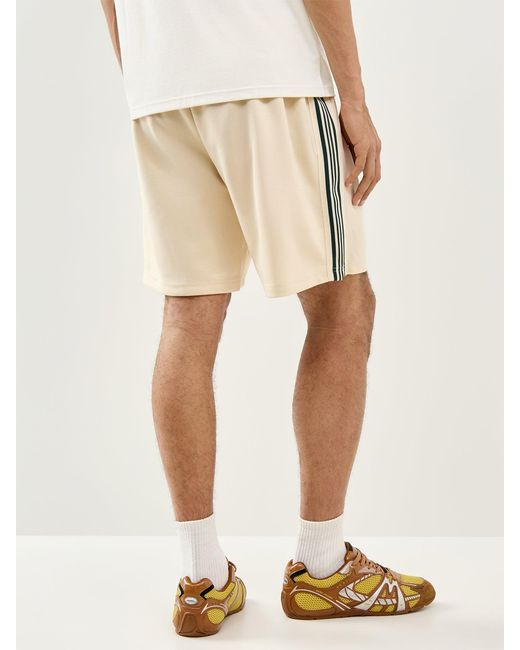 Only & Sons Natural Relaxed Track Sweatshorts Cream for men