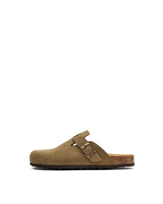 Sole Brown Nye Footbed Mule Sandals for men