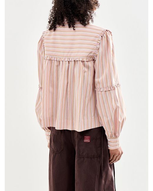 FRNCH Pink Lycaena Blouse