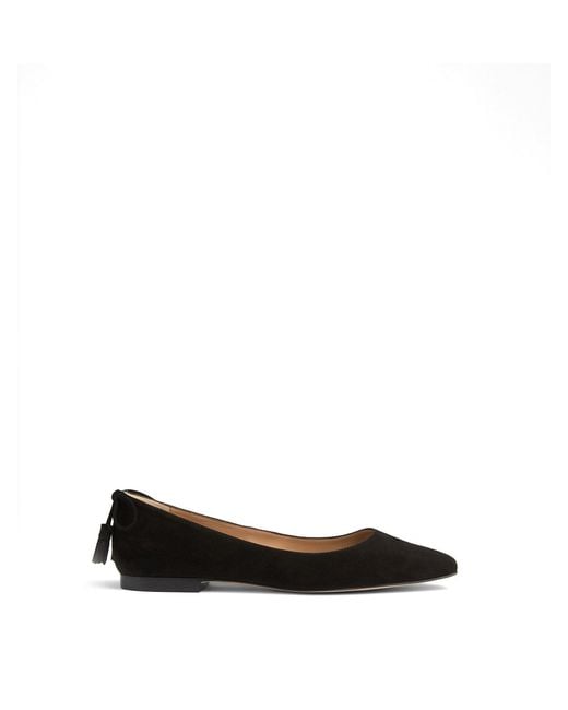 L.K.Bennett Black Essie Tassel Point Flats