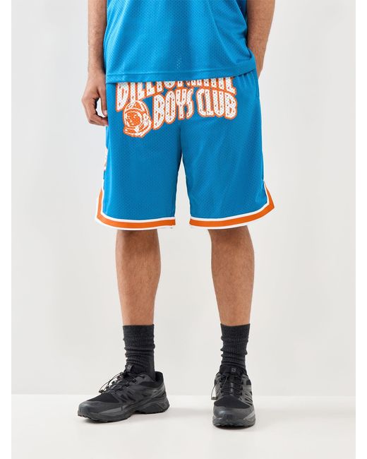 BBCICECREAM Blue Mesh Sports Shorts for men