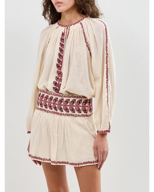Isabel Marant Pink Lena-Ge Blouse