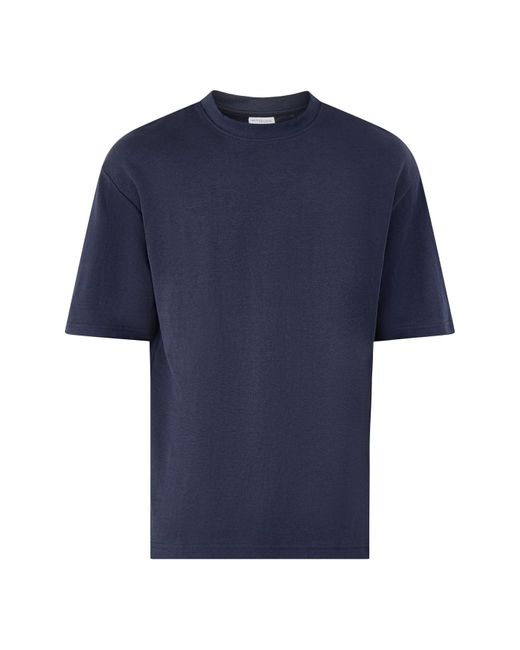 SELECTED Blue Loose Oscar Short Sleeves O Neck Tee for men