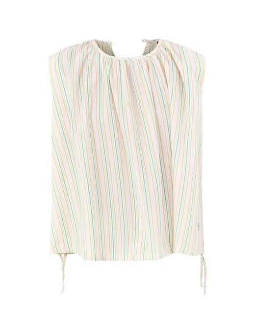 FRNCH White Tina Top Multi