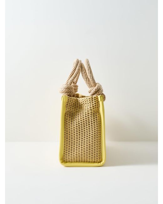 Marc Jacobs Metallic The Small Tote Bag Neutral