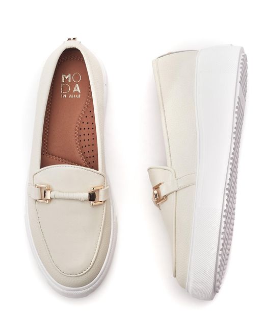 Moda In Pelle White Moda