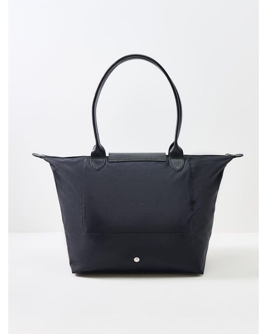 Longchamp Blue Le Pliage One Large Tote Bag