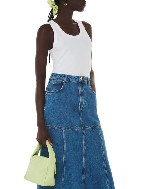 Whistles White Women's Ultimate Ribbed Scoop Vest