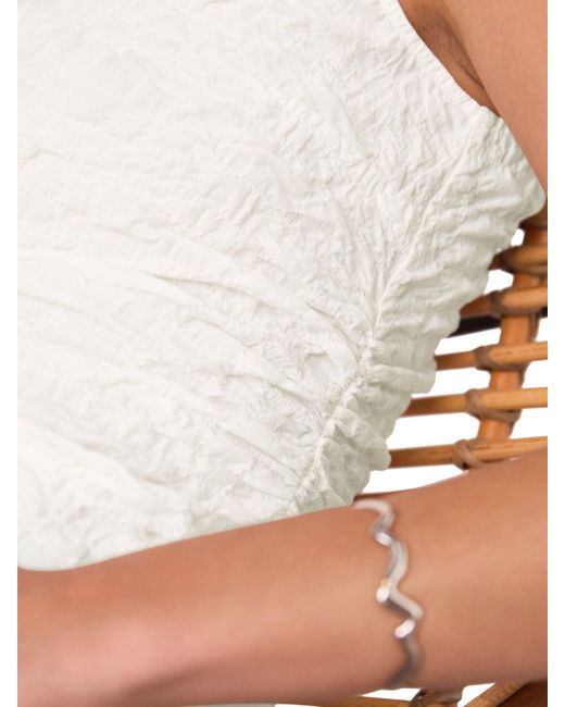 Whistles White Textured Tank