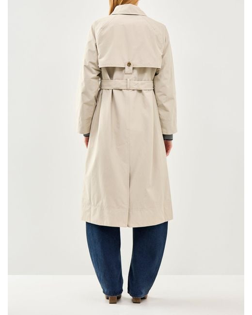 Barbour Natural Antonella Showerproof Jacket Cream