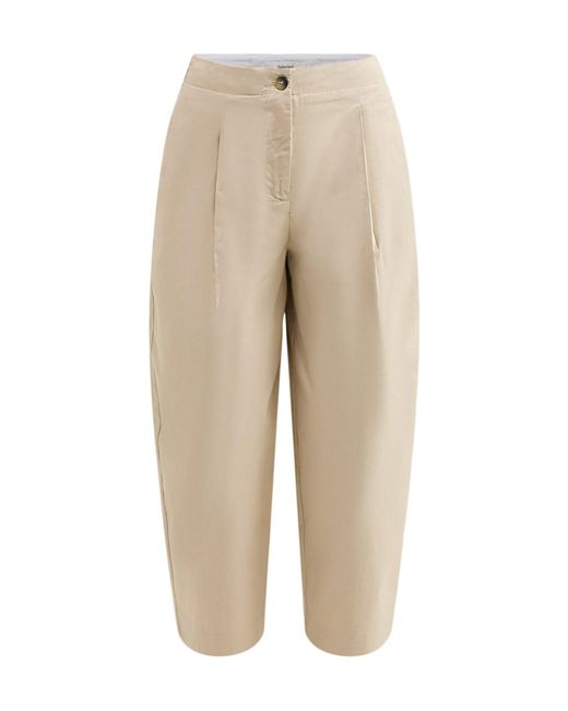 SELECTED Natural Carmen High Waist Cropped Pant