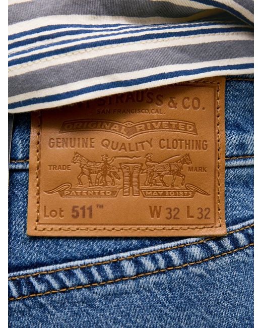 Levi's Blue 511 Slim Jeans for men
