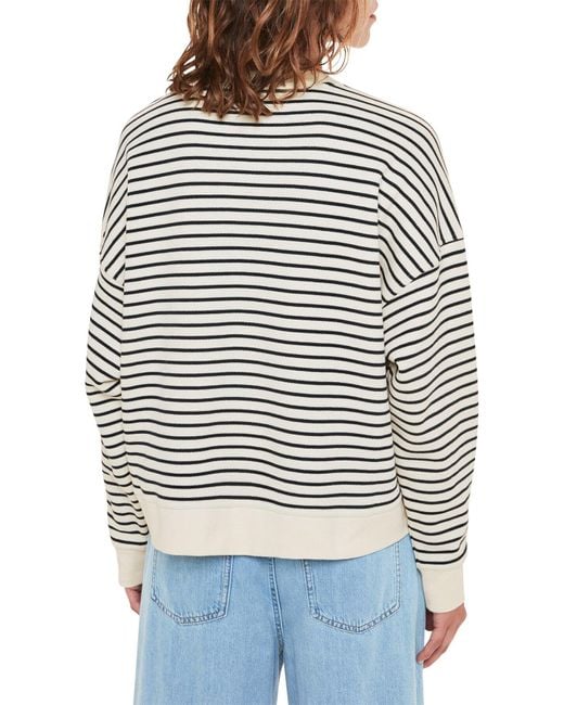 Whistles White Women's Stripe Sweat