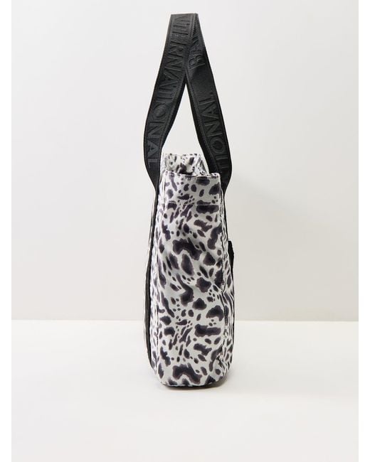 Barbour Multicolor Boulevard Tote Bag Leopard Print