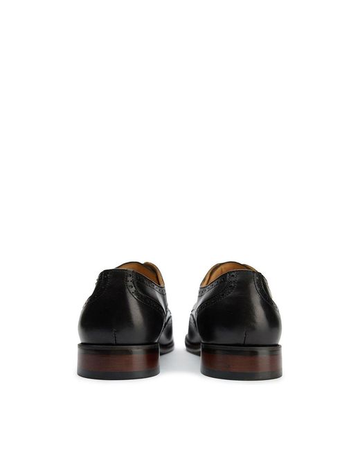 Sole Ldn White Hoggle Brogue Shoes for men