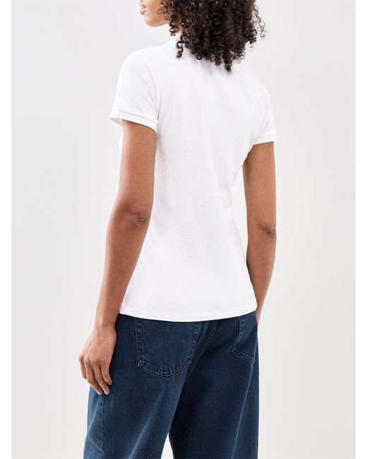 Polo Ralph Lauren White Julie Mesh Polo