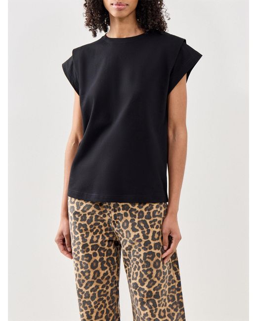 Ba&sh Black Pio T-Shirt
