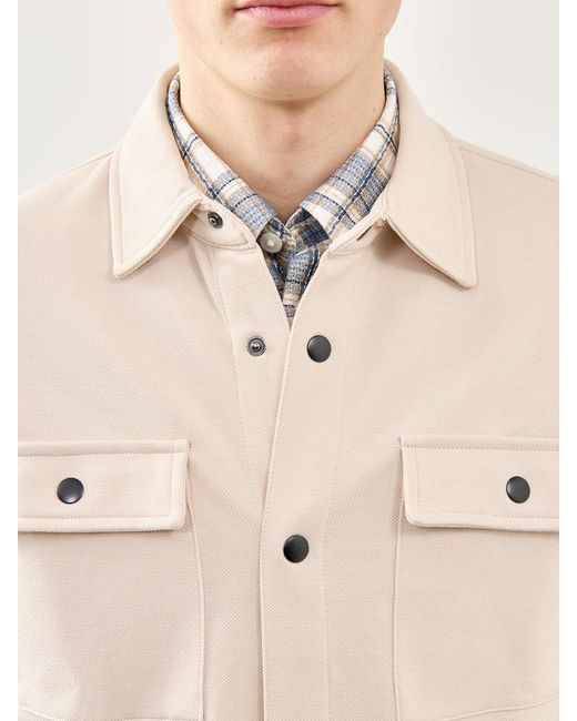 SELECTED Natural Overshirt for men