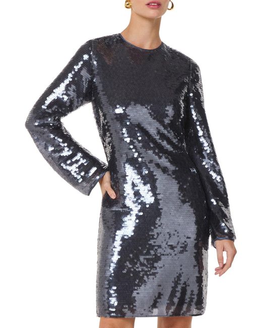 Whistles White Women's Sequin Mini Dress