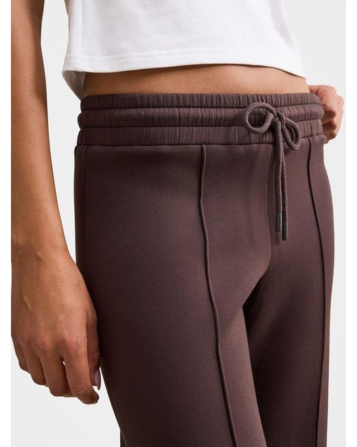 Forever New Purple Tiana Wide Leg Track Pants