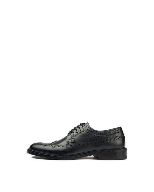 Sole White Etham Brogue Shoes for men