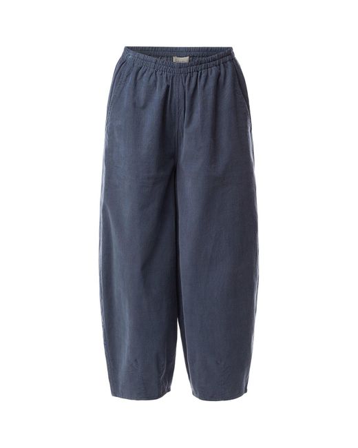 Sahara Blue Women's Pin Cord Bubble Trouser