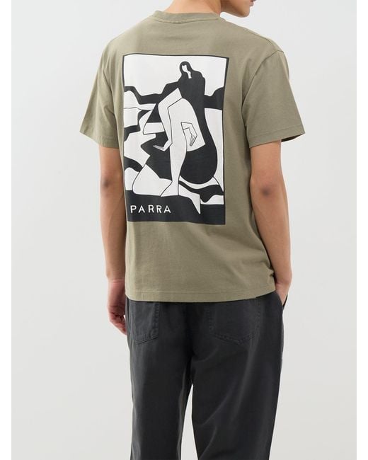 by Parra Green Waiting For You T-Shirt for men