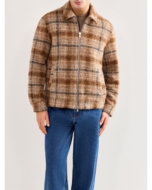 Wax London Blue Heath Jacket Multi for men