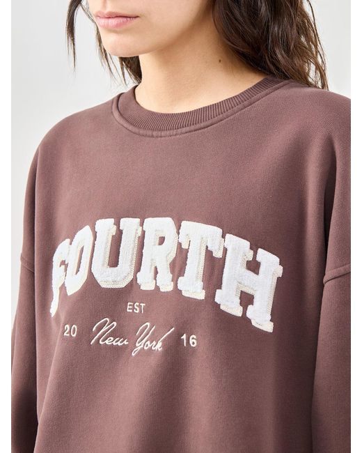 4th & Reckless Pink Capucine Sweatshirt