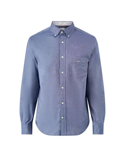 Gant Blue Oxford Shirt for men