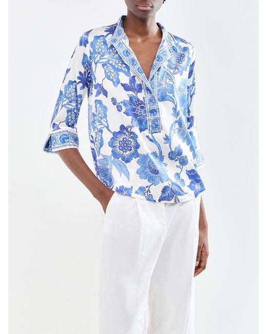 Dea Kudibal Blue Danitta Blouse