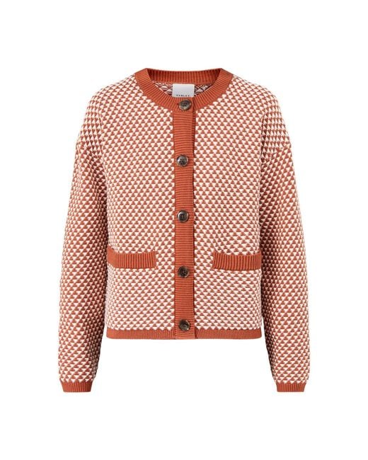 Varley Pink Elmwick Knit Jacket