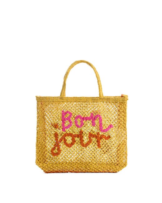 The Jacksons Yellow Women's Bonjour Beach Small Tote Bag