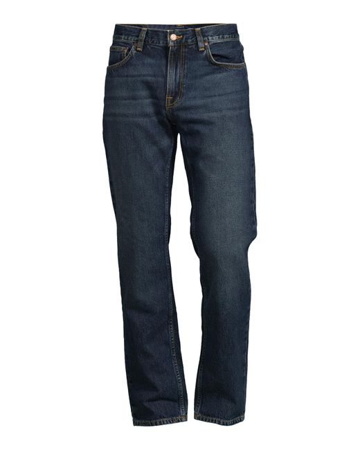Nudie Jeans Blue Men's Gritty Jackson Jeans for men