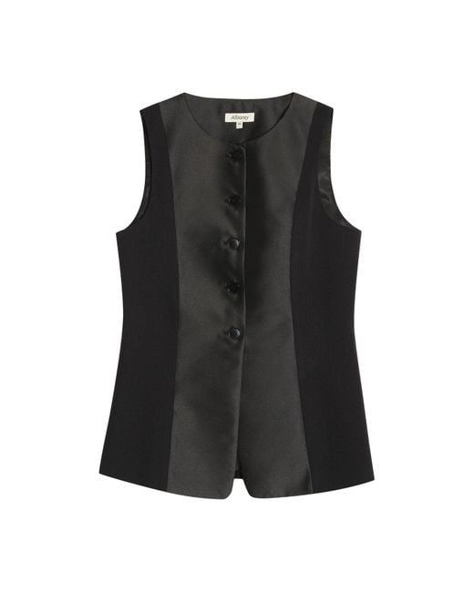 Albaray Black Tuxedo Waistcoat