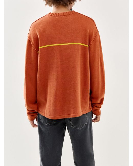 A_COLD_WALL* Orange Mercury Crew Knit for men
