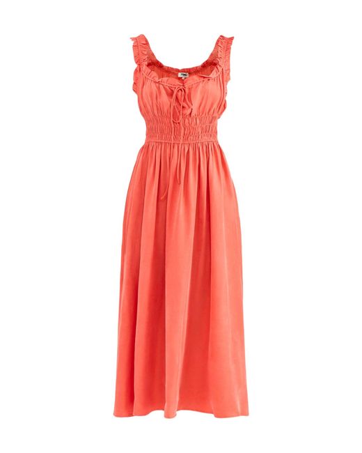 FRNCH Red Toto Dress